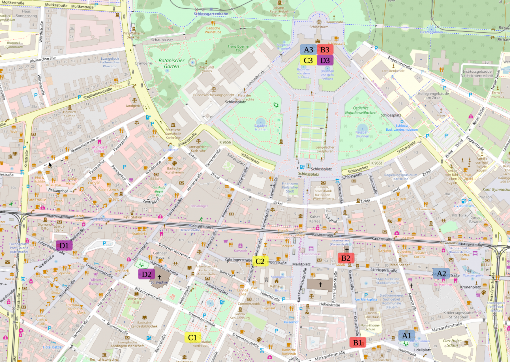 Straßensingen - Plan
